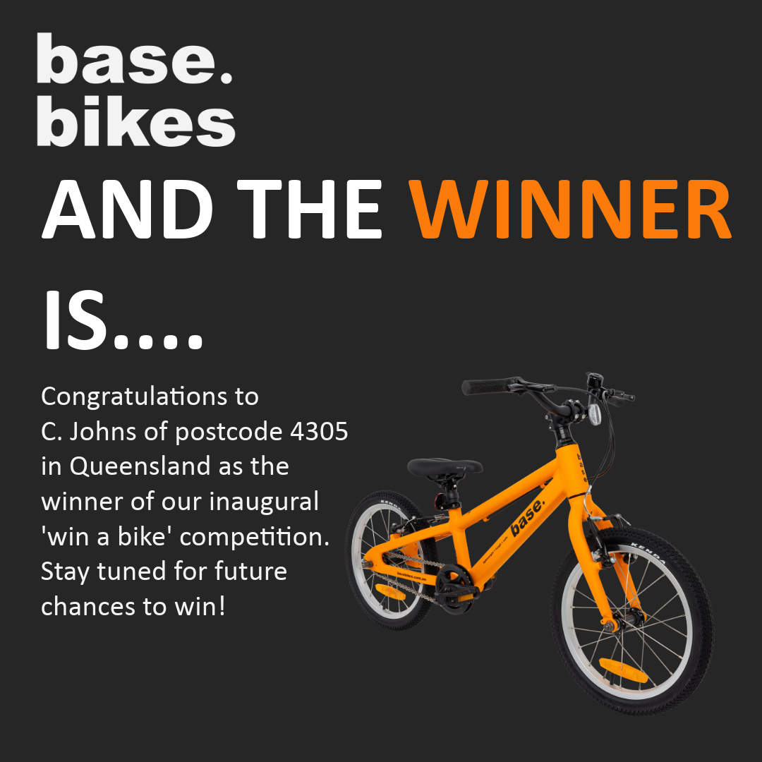 Win a base bike comp - WINNER ANNOUNCED