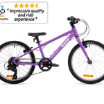 20 inch lilac bike product image side view