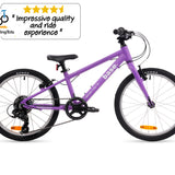 20 inch lilac bike product image side view