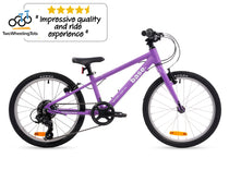 20 inch lilac bike product image side view