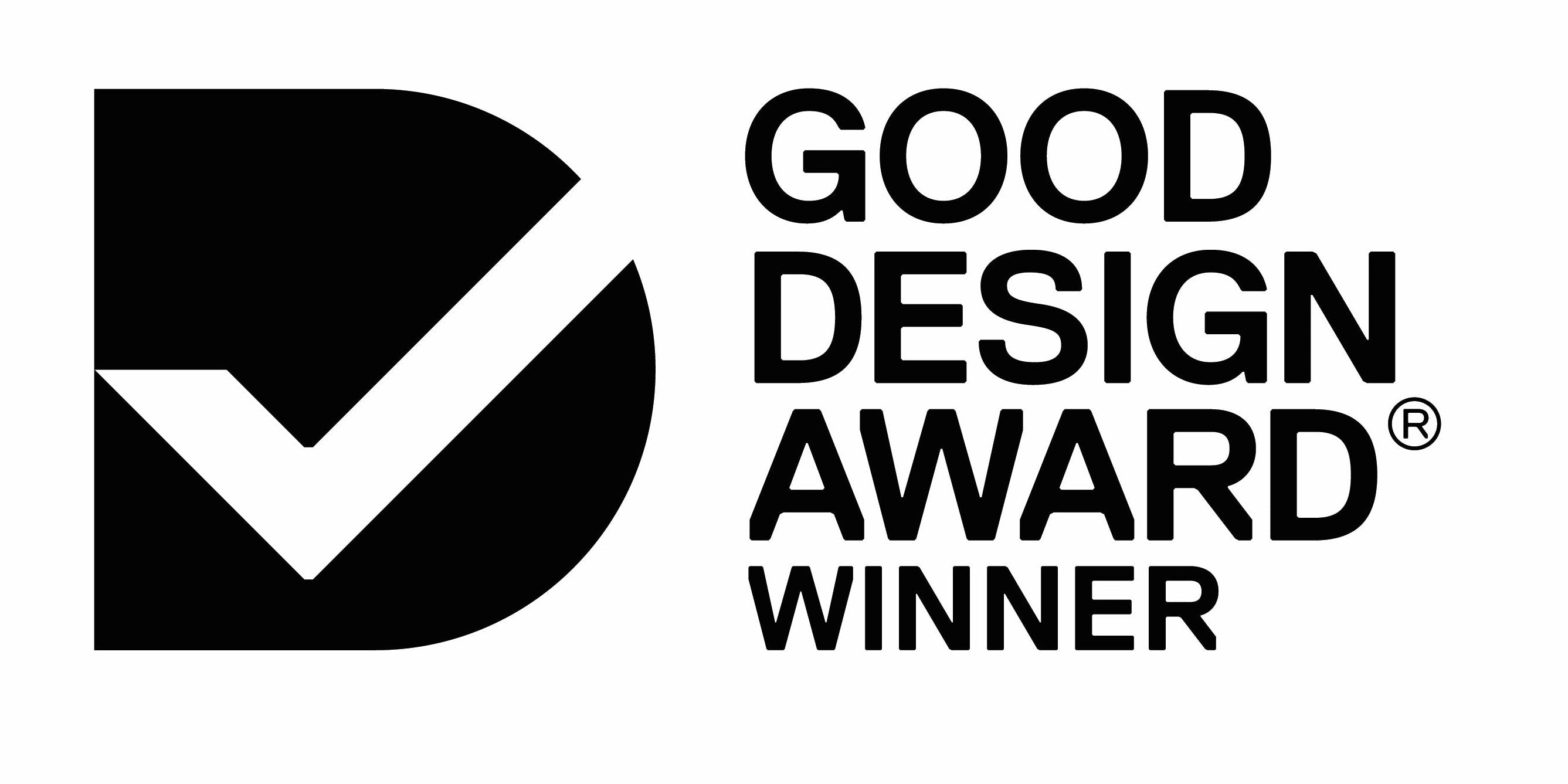 Good Design Award logo on a white background